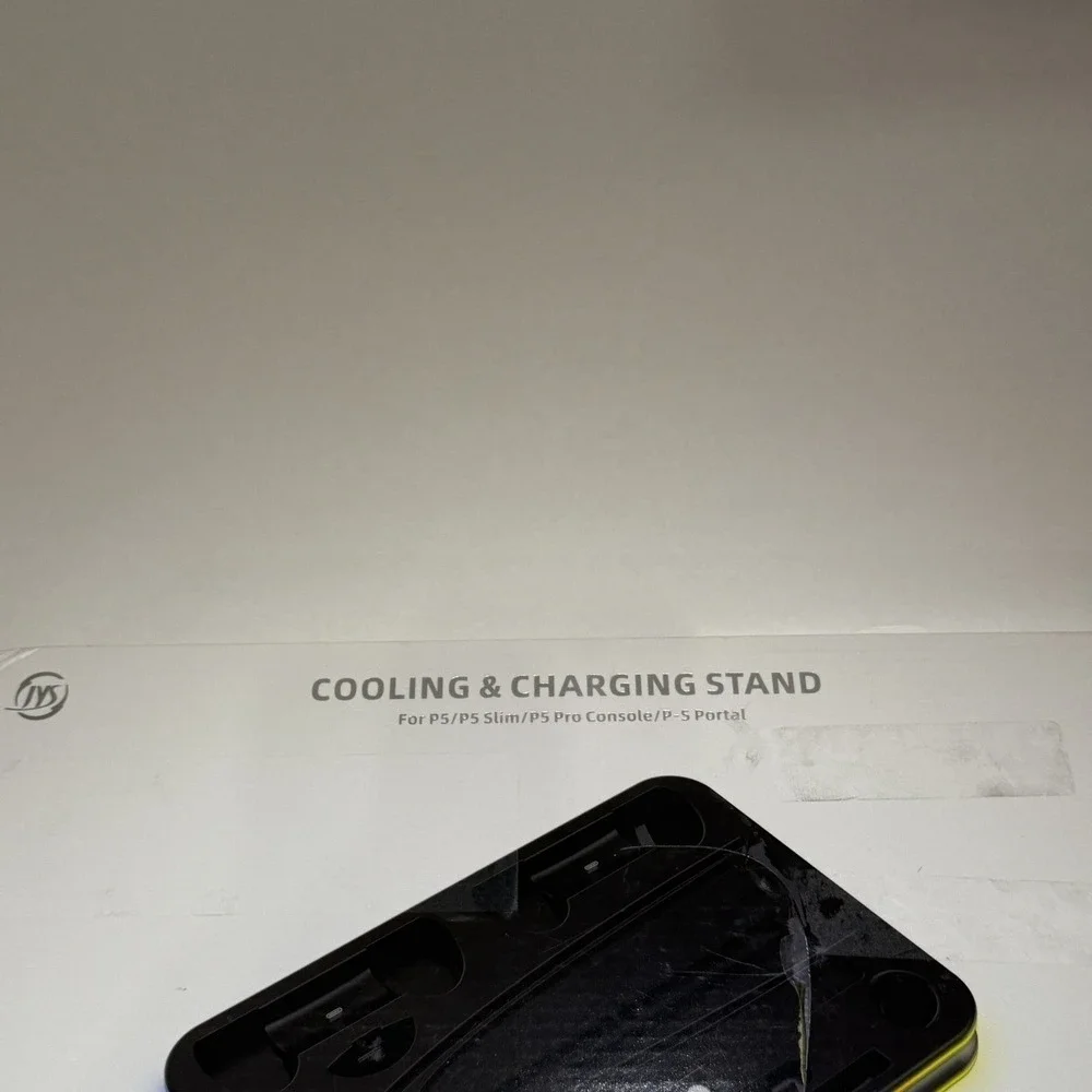 PlayStation Portal Charger, PS5 Stand and Cooling Station with RGB LED Contro...